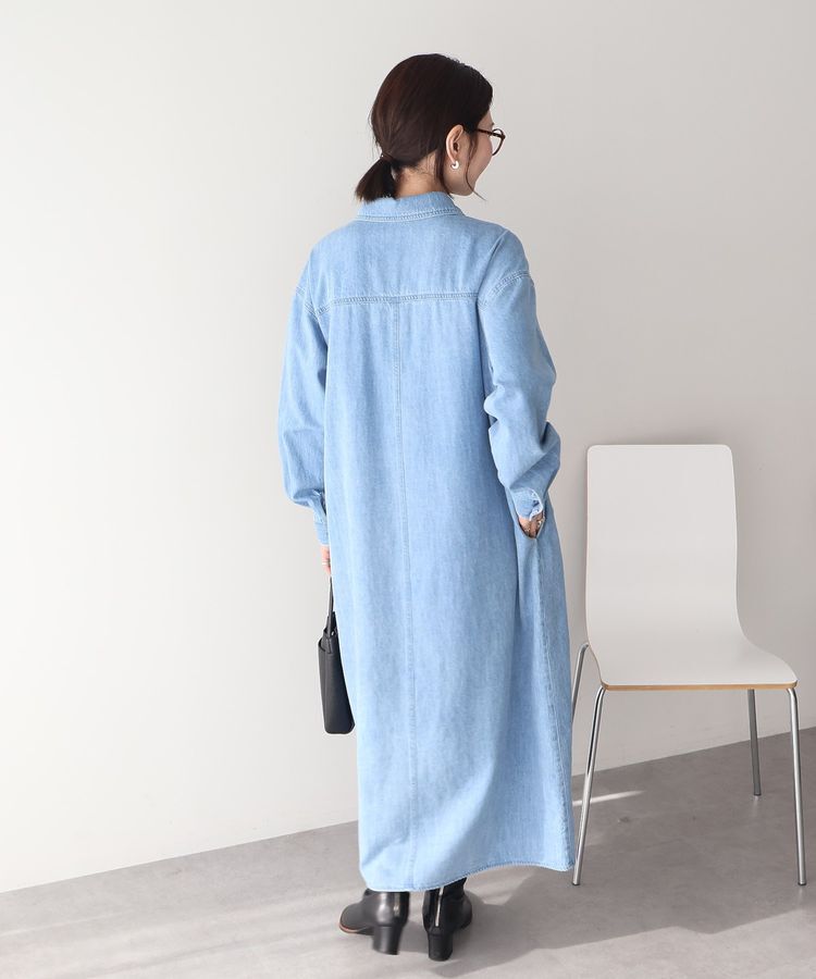 AMERICAN HOLIC「デニムシャツワンピース」|ワンピース|