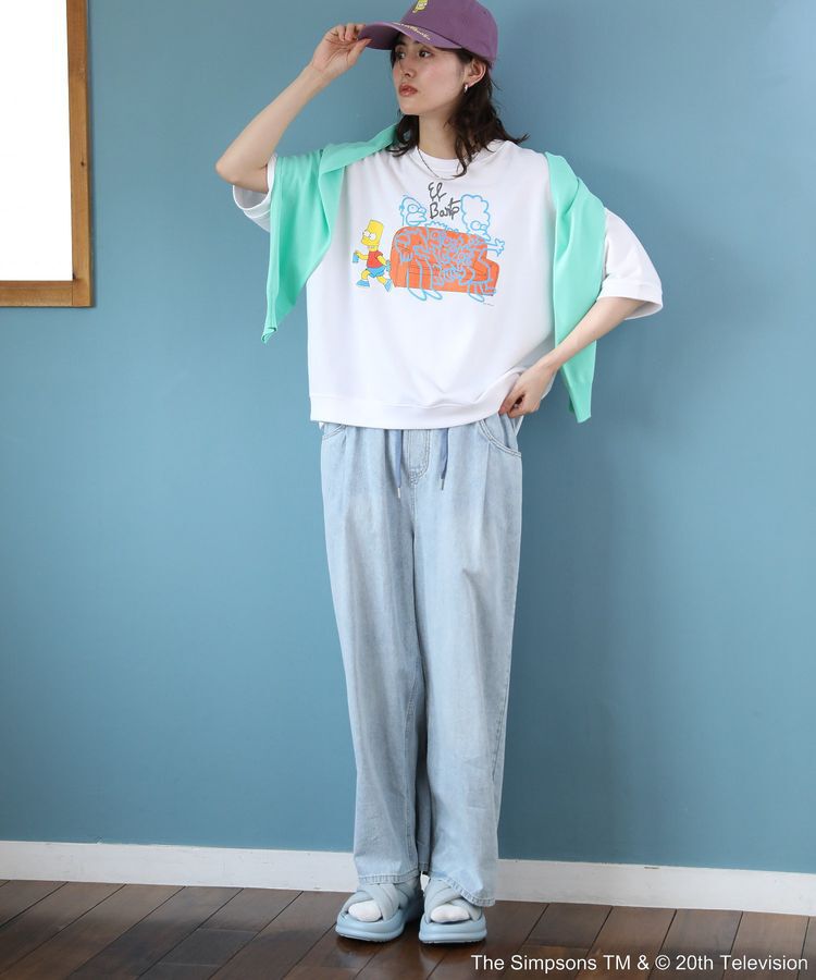 Green Parks「The Simpsons発泡プリントスウェット」|スウェット・ジャージ|