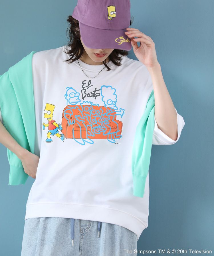 Green Parks「The Simpsons発泡プリントスウェット」|スウェット・ジャージ|