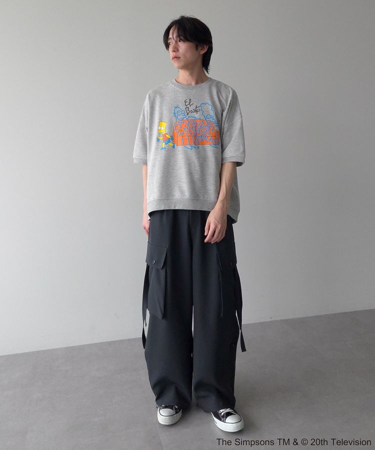 Green Parks「The Simpsons発泡プリントスウェット」|スウェット・ジャージ|