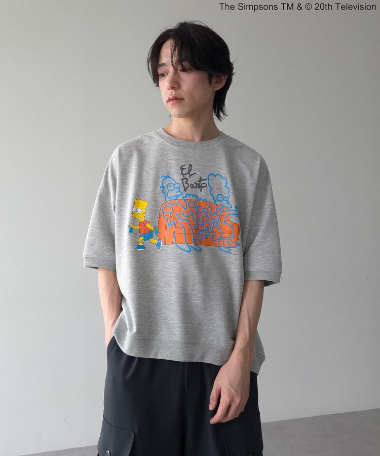 Green Parks「The Simpsons発泡プリントスウェット」|スウェット・ジャージ|