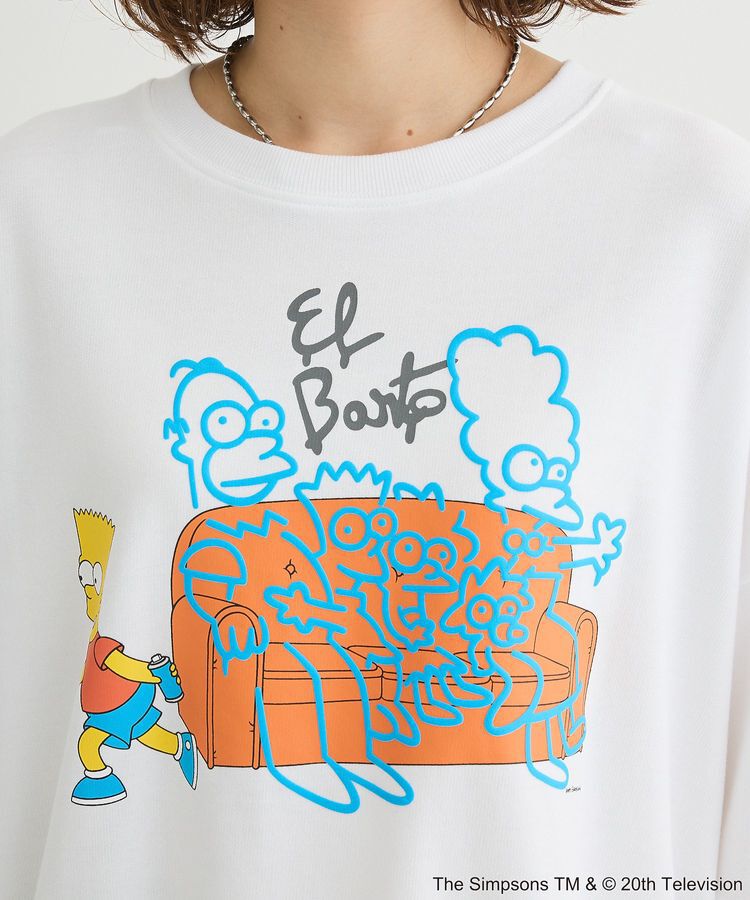 Green Parks「The Simpsons発泡プリントスウェット」|スウェット・ジャージ|