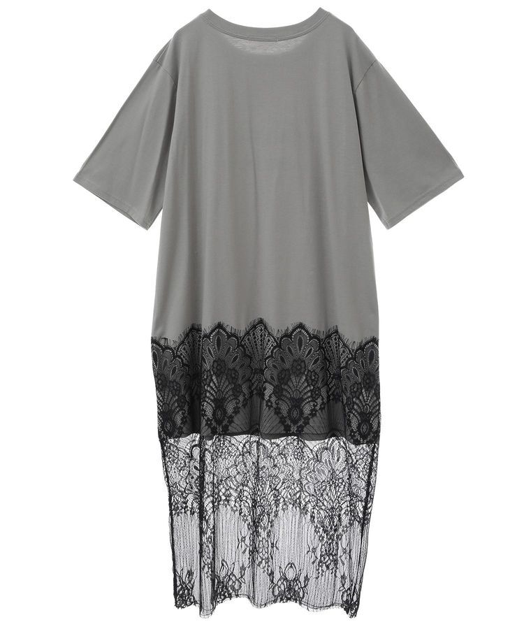 armonia「裾レースドッキングカットロゴチュニック」|ワンピース|