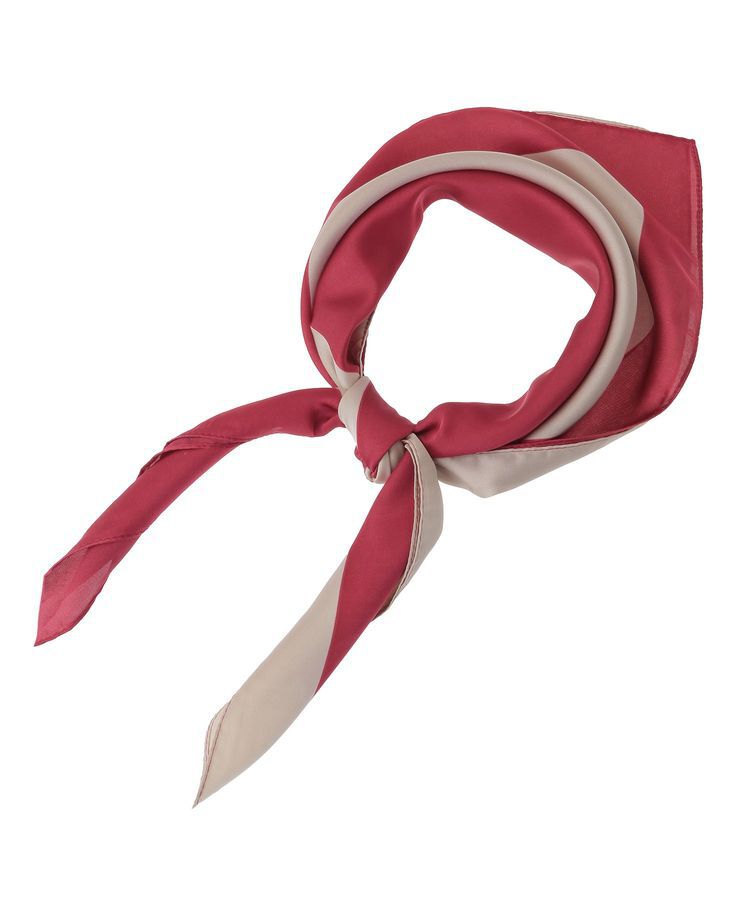 Green Parks「・スクエアパターンスカーフ 70&times;70」|バンダナ・スカーフ|