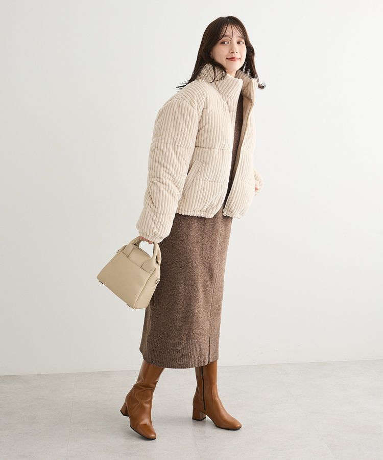 Green Parks「・swing by ワイドコールスタンドブルゾン」|ブルゾン・スタジャン|