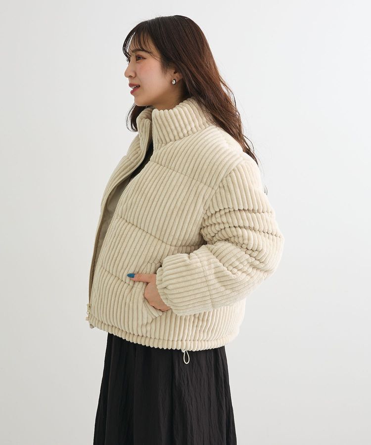 Green Parks「・swing by ワイドコールスタンドブルゾン」|ブルゾン・スタジャン|