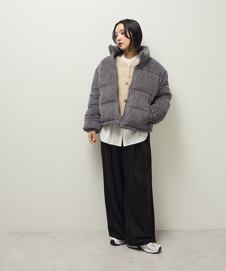 Green Parks「・swing by ワイドコールスタンドブルゾン」|ブルゾン・スタジャン|