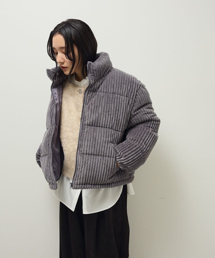 Green Parks「・swing by ワイドコールスタンドブルゾン」|ブルゾン・スタジャン|