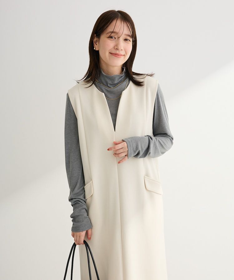 Green Parks「ダンボールスキッパージャンパースカート」|ジャンパースカート|