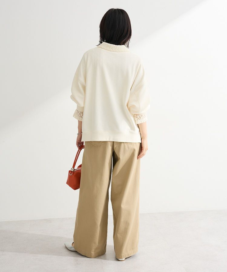 Green Parks「オーバーサイズロゴ裏毛プルオーバー」|スウェット・ジャージ|