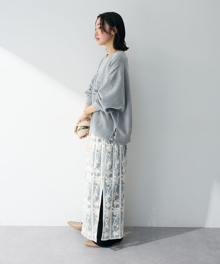 Green Parks「オーバーサイズロゴ裏毛プルオーバー」|スウェット・ジャージ|