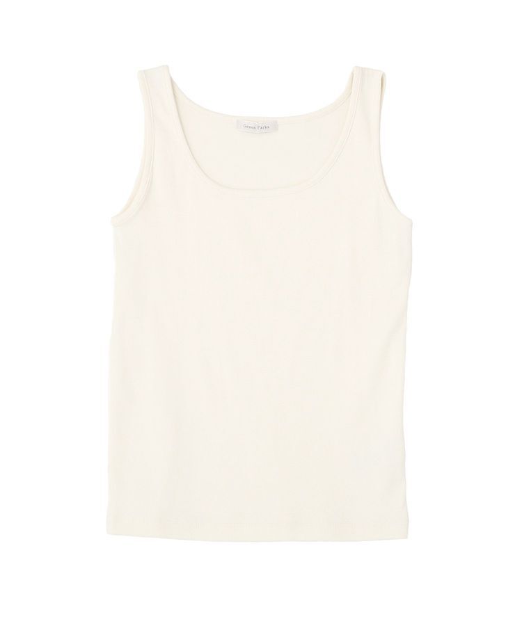 Green Parks「機能付テレコリブタンクトップ」|キャミソール|