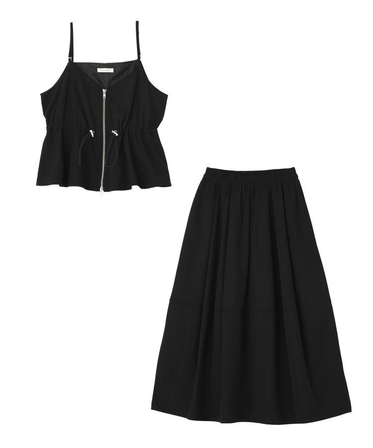 Green Parks「SET2点 キャミビスチェ＋スカート」|ワンピース|