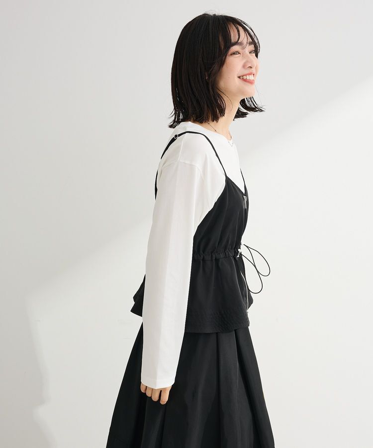 Green Parks「SET2点 キャミビスチェ＋スカート」|ワンピース|