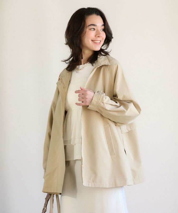 Green Parks「撥水加工Aラインマウテンパーカー」|ブルゾン・スタジャン|