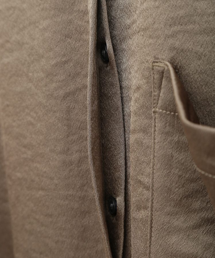 Editt by YECCA VECCA「ヴィンテージサテンシャツワンピース」|ワンピース|