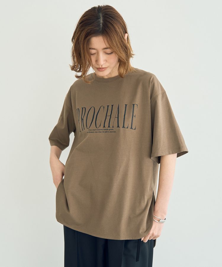 YECCA VECCA「【UVカット】ロゴBIGTee」|Tシャツ・カットソー|