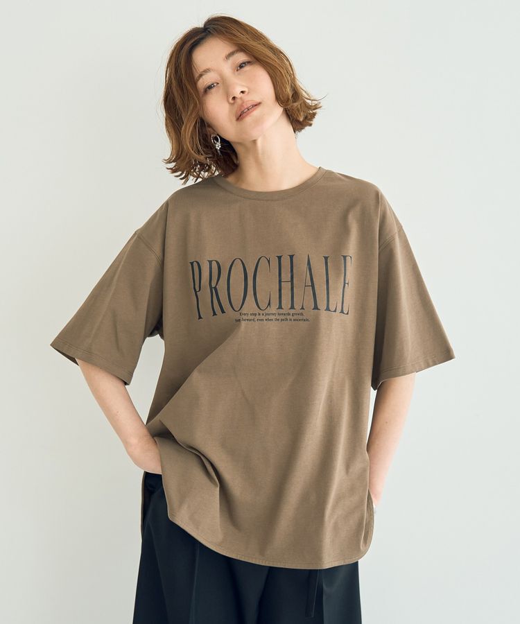 YECCA VECCA「【UVカット】ロゴBIGTee」|Tシャツ・カットソー|