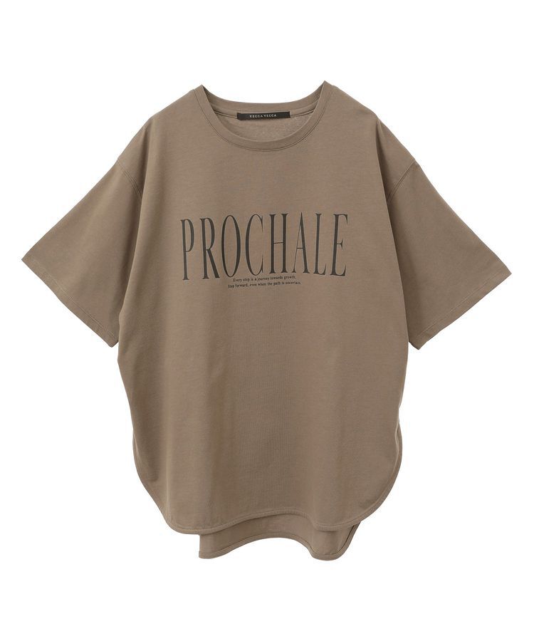 YECCA VECCA「【UVカット】ロゴBIGTee」|Tシャツ・カットソー|