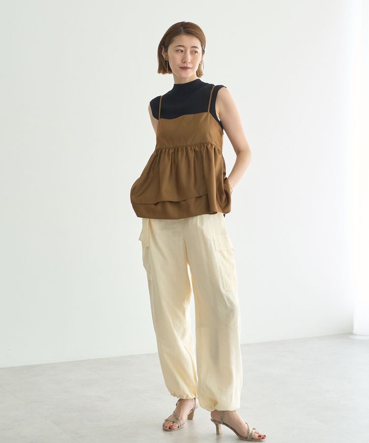 YECCA VECCA「ベルテッドカーゴパンツ」|その他|