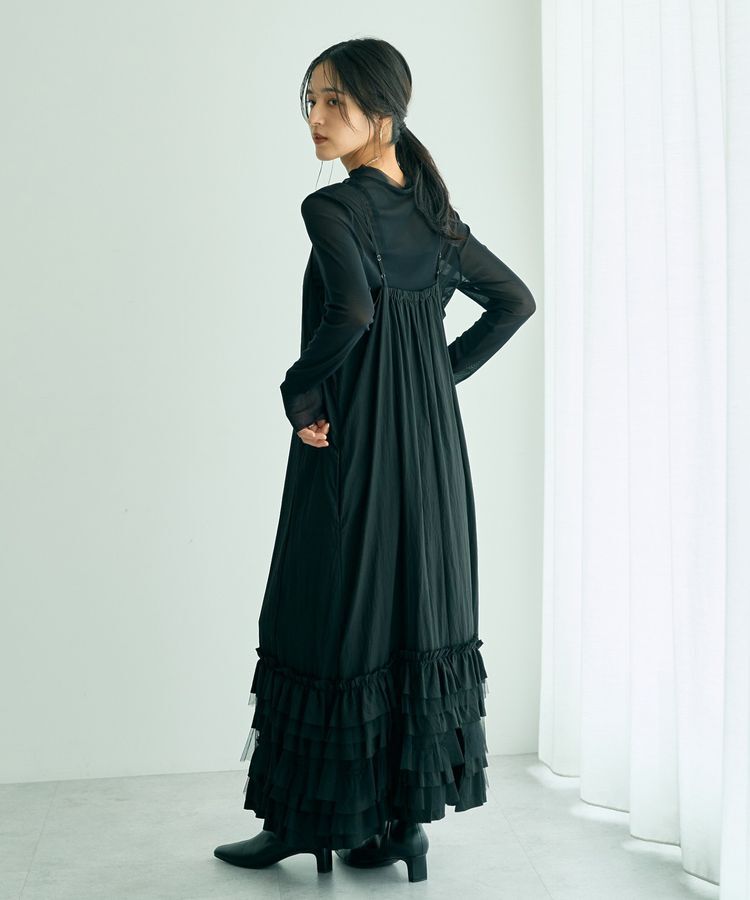 Editt by YECCA VECCA「ラッフルキャミワンピース」|ワンピース|