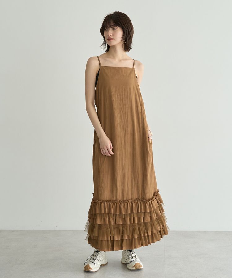 Editt by YECCA VECCA「ラッフルキャミワンピース」|ワンピース|