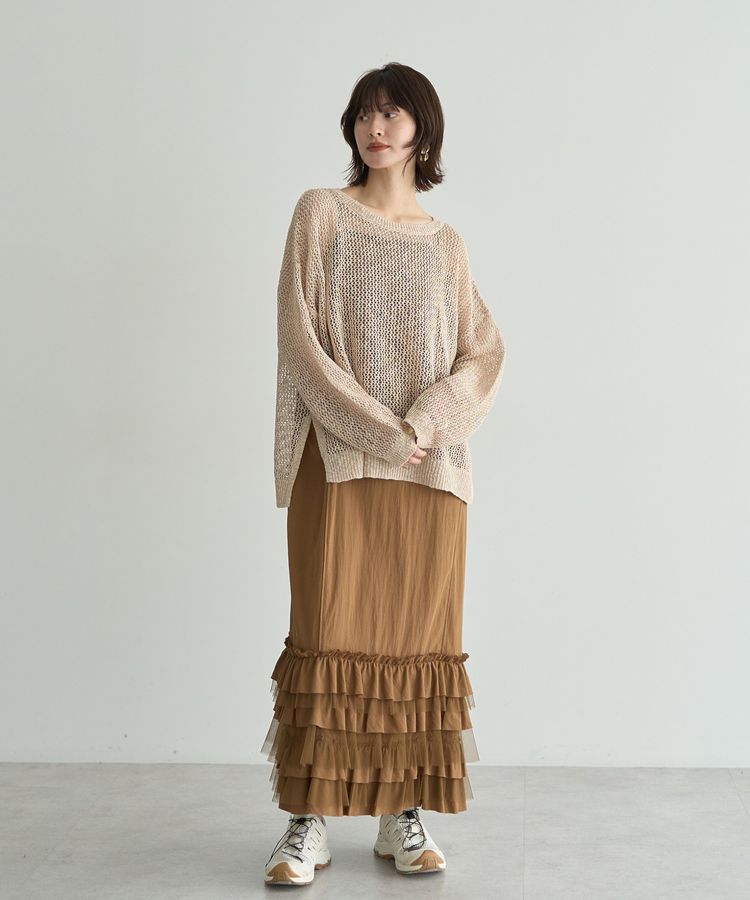 Editt by YECCA VECCA「ラッフルキャミワンピース」|ワンピース|