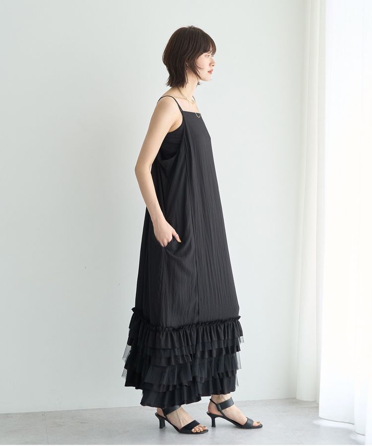 Editt by YECCA VECCA「ラッフルキャミワンピース」|ワンピース|