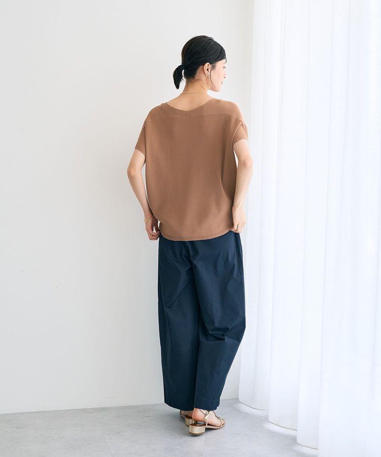 YECCA VECCA「Vネックドルマンニット」|ニット・セーター|