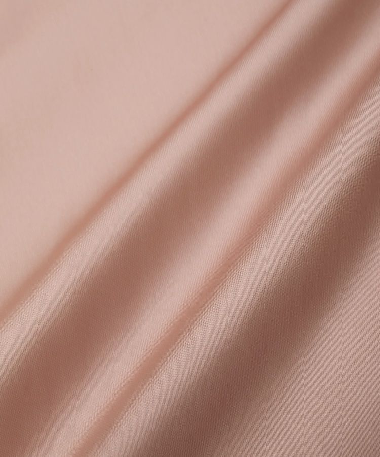 YECCA VECCA「サテンギャザーブラウス」|シャツ・ブラウス|