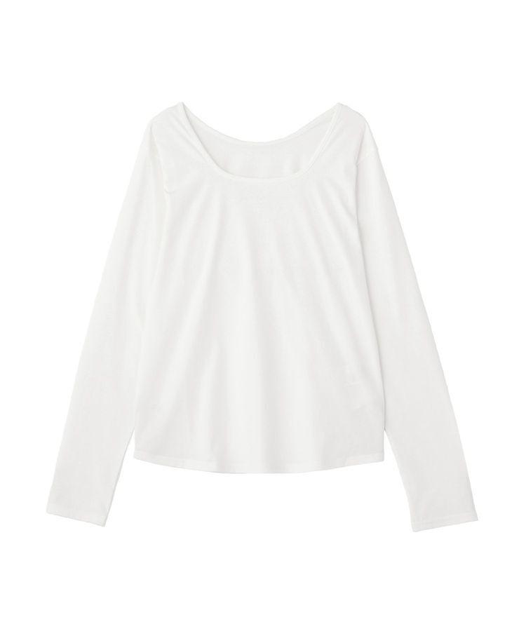 GARAGE OF GOOD CLOTHING「【日本製】2Wayスクエアープルオーバー」|Tシャツ・カットソー|White