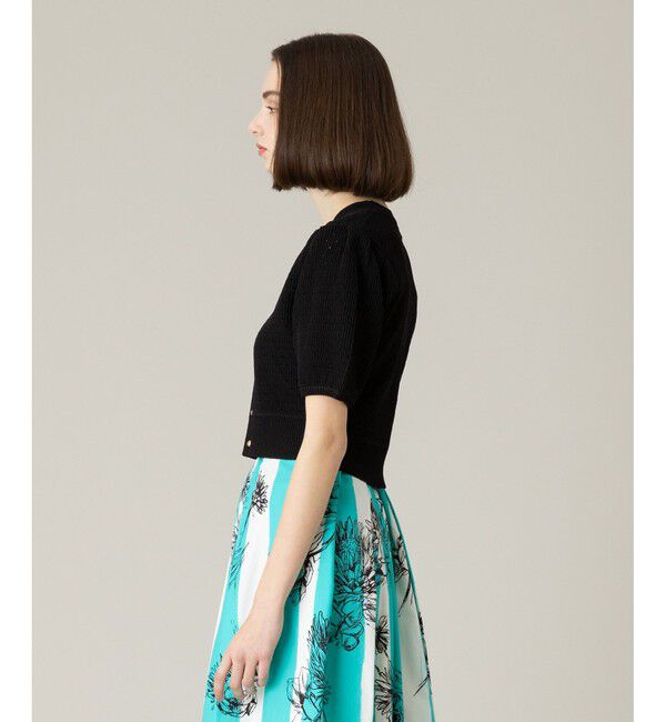 LOULOU WILLOUGHBY「【LOULOU WILLOUGHBY】アイレットポインテールカーディガン」|カーディガン|