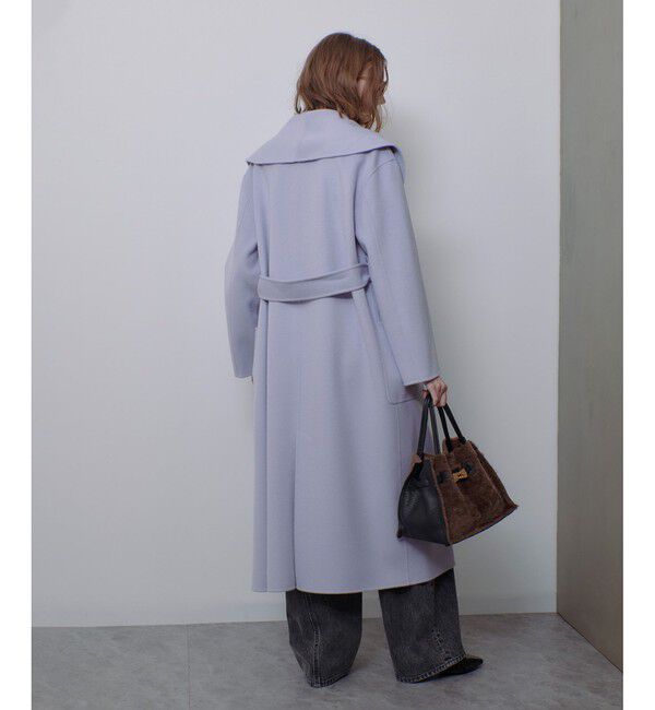allureville「カシミヤ混リバービックショールコート」|その他|