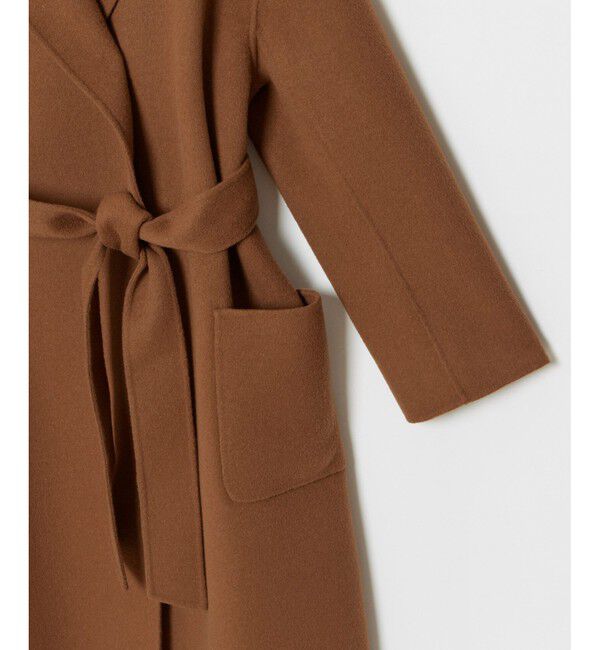 allureville「カシミヤ混リバービックショールコート」|その他|