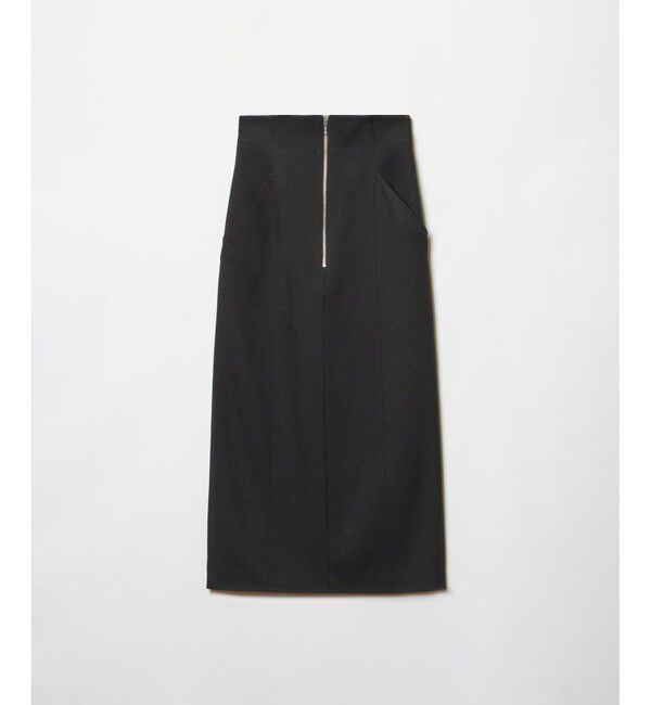 allureville「フロントジップサスペンダースカート」|ジャンパースカート|