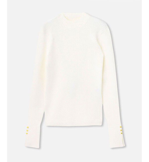 allureville「◇ キリカエリブプルオーバー」|ニット・セーター|ホワイト