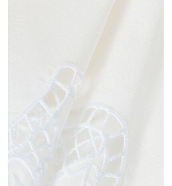 allureville「エンブロイダリーポイントシャツ」|シャツ・ブラウス|