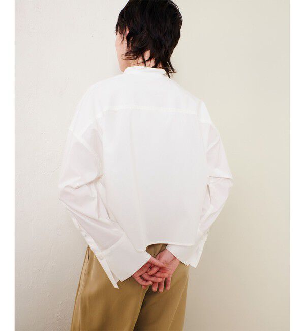 allureville「エンブロイダリーポイントシャツ」|シャツ・ブラウス|