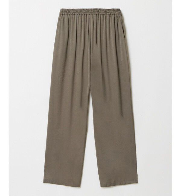 allureville「クレールサテンイージーパンツ」|チノ|