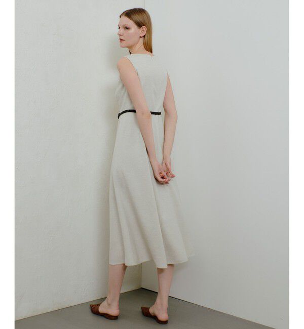 allureville「リネンライクオックスノースリワンピース」|ワンピース|