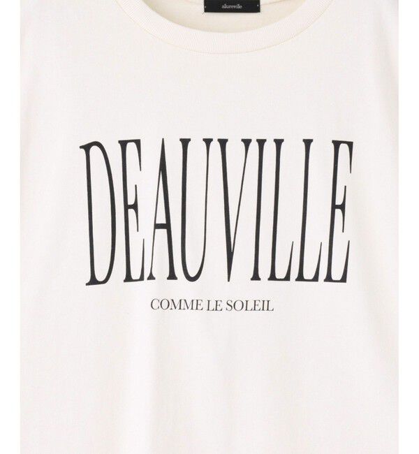 allureville「ピグメントダイターンバックスリーブ T」|Tシャツ・カットソー|