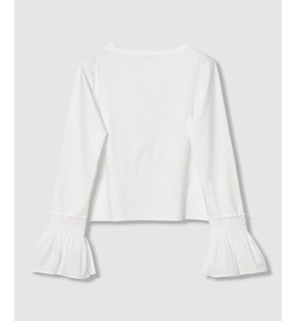 allureville「刺繍プリーツカフスプルオーバー」|Tシャツ・カットソー|