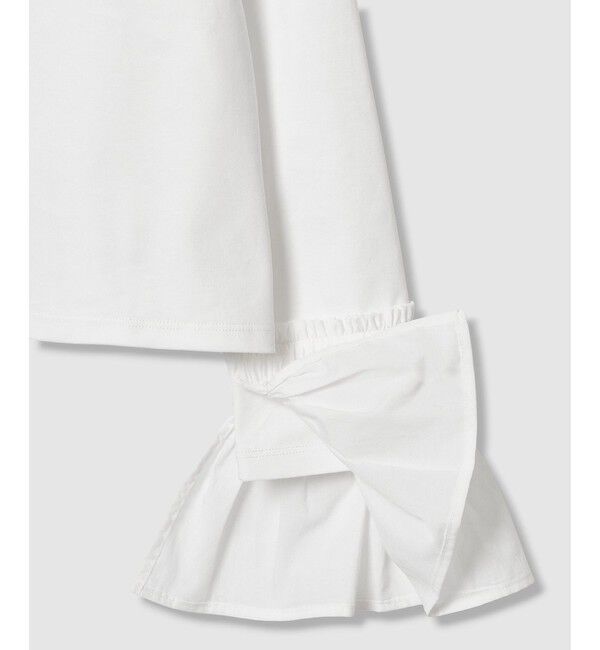 allureville「刺繍プリーツカフスプルオーバー」|Tシャツ・カットソー|