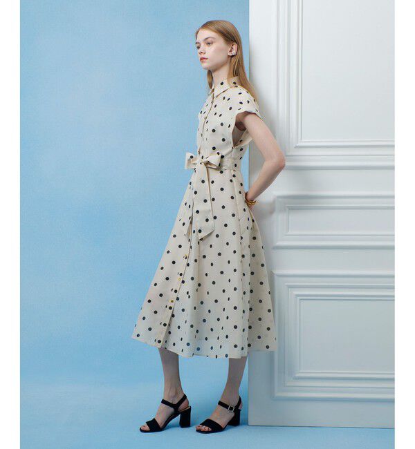 LOULOU WILLOUGHBY「◇【LOULOU WILLOUGHBY】オーガンドットワンピース」|ワンピース|