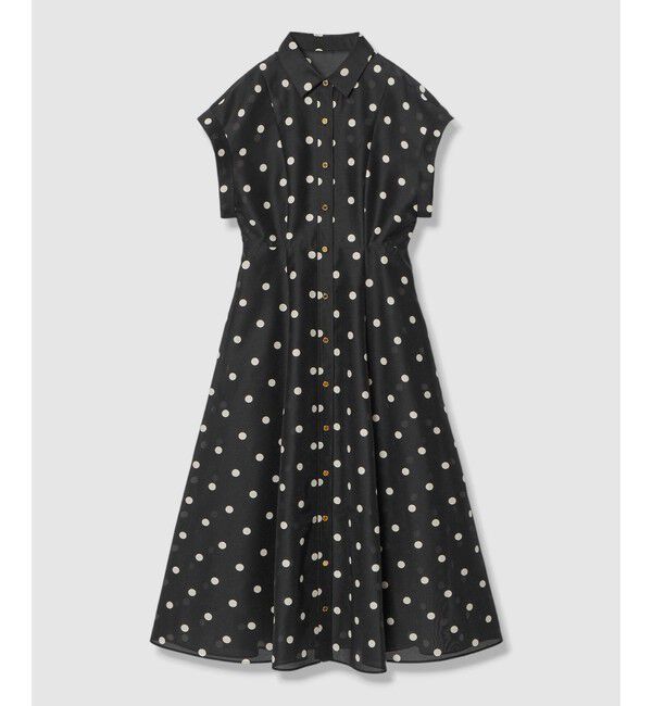 LOULOU WILLOUGHBY「◇【LOULOU WILLOUGHBY】オーガンドットワンピース」|ワンピース|
