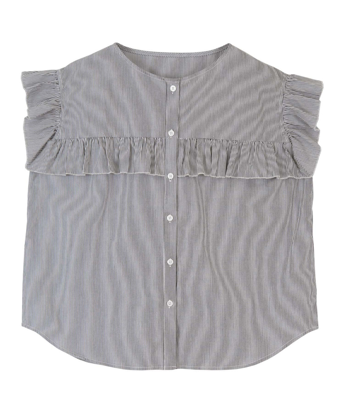 titivate「フレンチスリーブフリルブラウス」|シャツ・ブラウス|