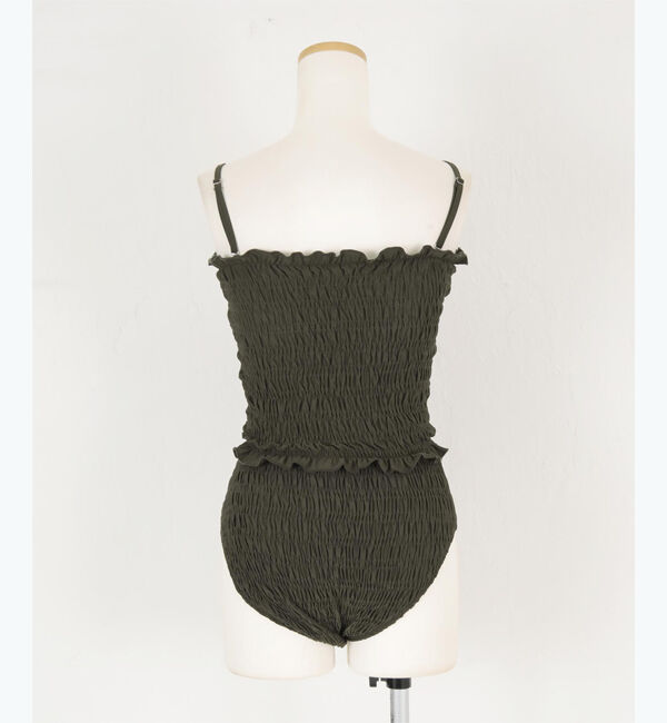 ur's「【小西翼さんコラボアイテム】2wayシャーリングビキニ/水着」|ビキニ|