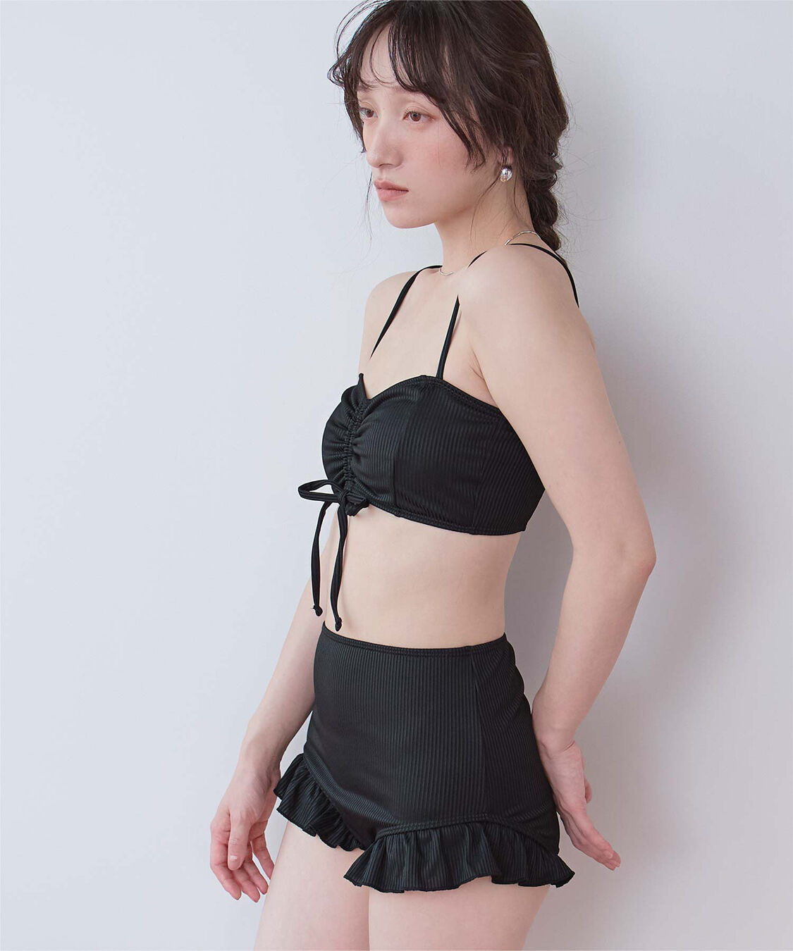 SEA DRESS「シアートップス付ビキニ/セット水着」|ビキニ|