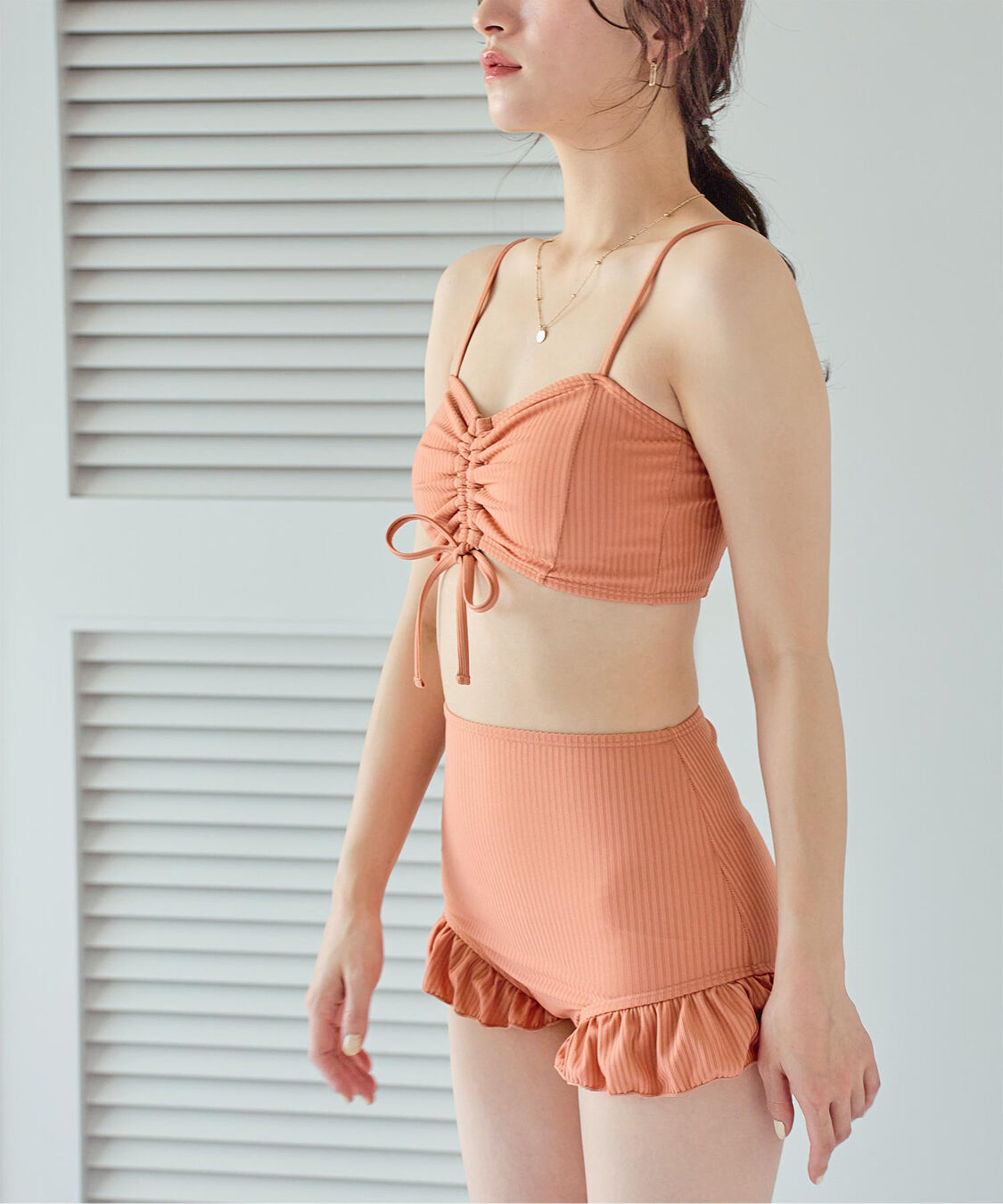 SEA DRESS「シアートップス付ビキニ/セット水着」|ビキニ|