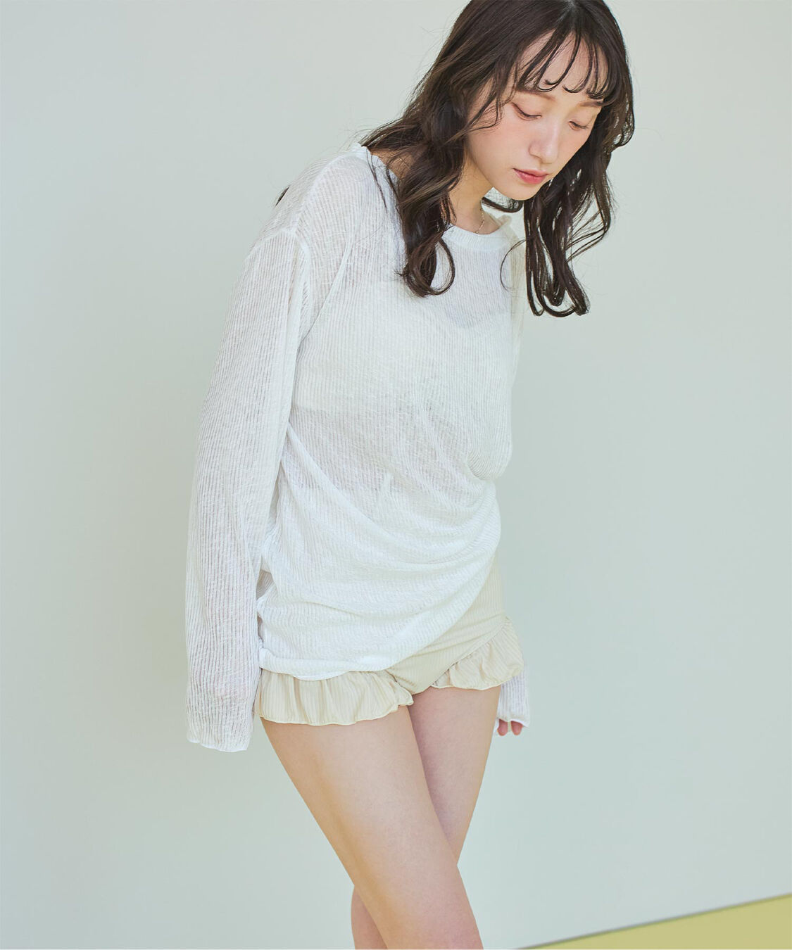 SEA DRESS「シアートップス付ビキニ/セット水着」|ビキニ|